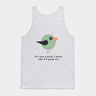 Bird Funny Tank Top